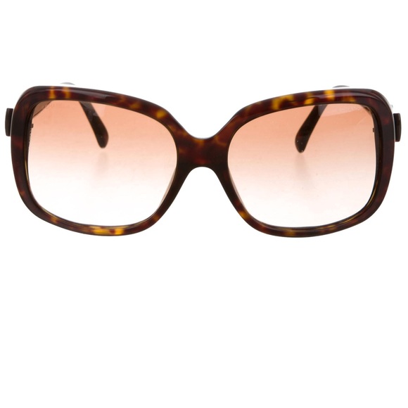 Chanel Bow-Embellished tortoiseshell CC Sunglasses - Picture 3 of 8